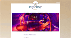Desktop Screenshot of capraro.ch